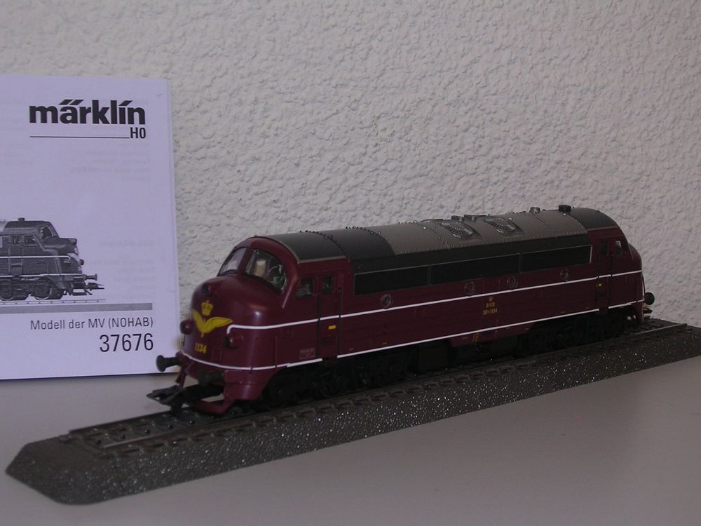 Märklin 37676 MV 1134 DSB Diesellok MFX Sound H0 (Neu (gemäss ...