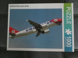 Edelweiss Airbus A320 HB-IHZ Calvendo-Puzzle 1'000 Teile