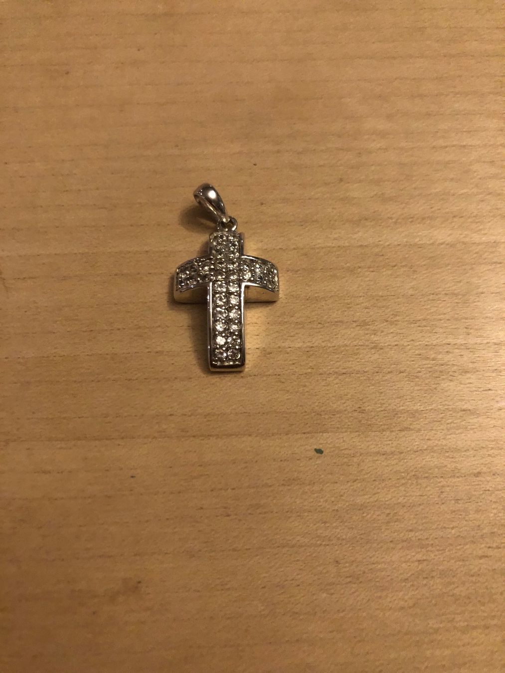 Ciondoli: Silberner Anhänger Kreuz – Usato da Burgdorf venduto da elatria