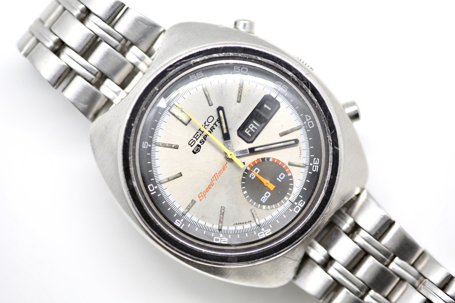 Seiko Orologi: Seiko Speed-Timer Vintage Chronograph – Usato da Reinach BL venduto da Han-Numismatik 2