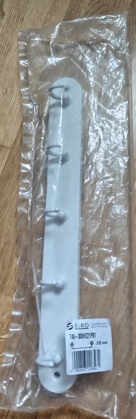 Ferramenta: SIRO Towel Rack 5 Hooks – Nuovo e nell'imballaggio originale da Zürich venduto da seconda_chance