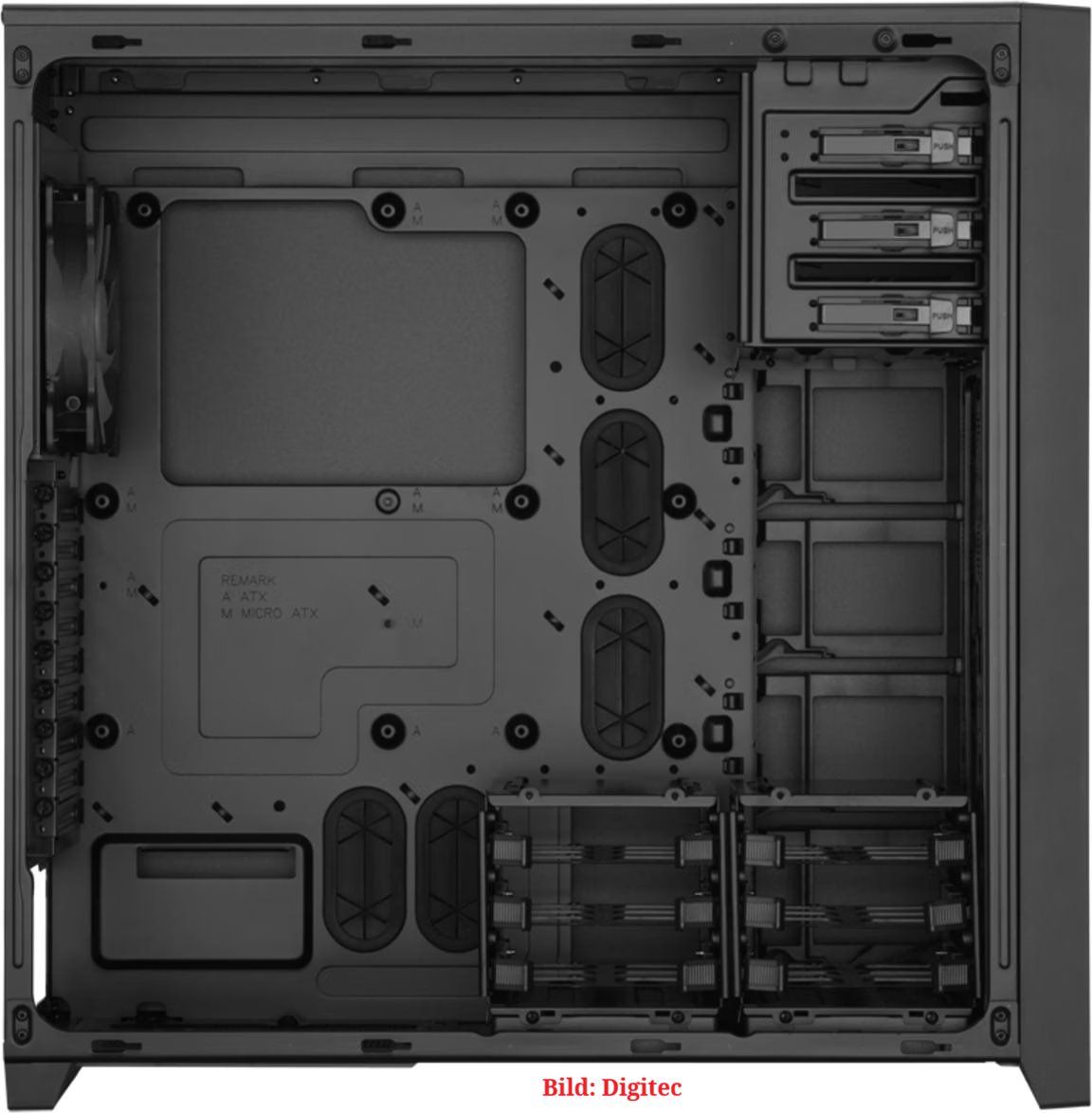 Corsair Gehäuse: Corsair Obsidian 750D Airflow Edition – Gebraucht aus Frauenfeld von kleinerUhu 2
