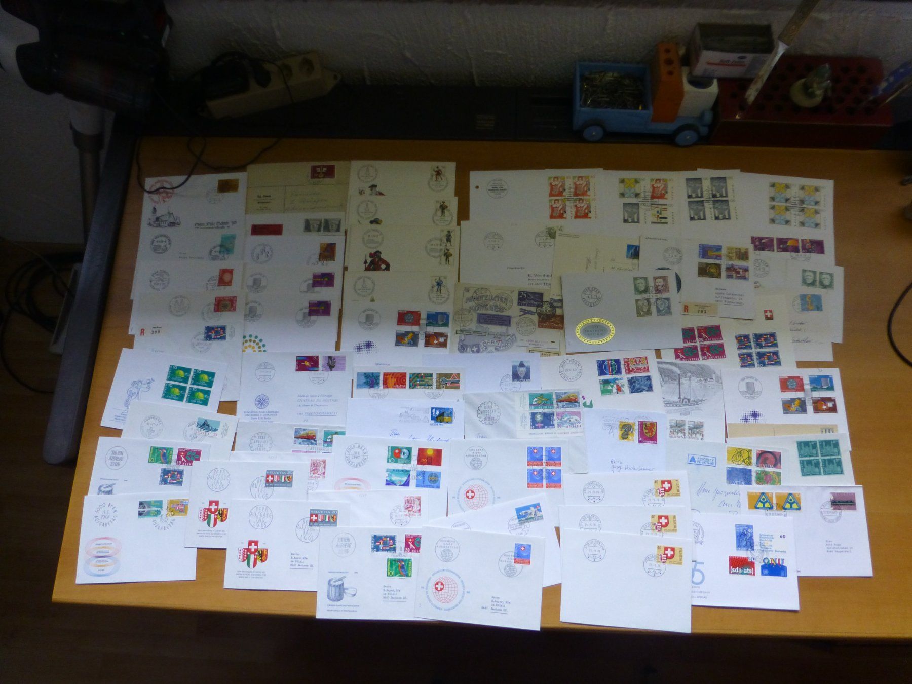 Couverts & Versandtaschen: Briefmarken – Gebraucht aus Fischbach-Göslikon von Kurt096
