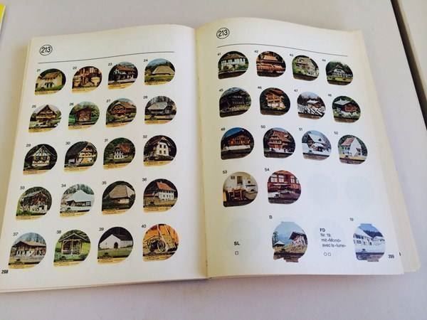 Coperchi dei cremini per caffè: Kaffeerahmdeckeli-Katalog ! 1994 ! – Usato da Brügg BE venduto da rutschimedizin 1