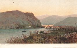 Lago di lugano stretto Lavena