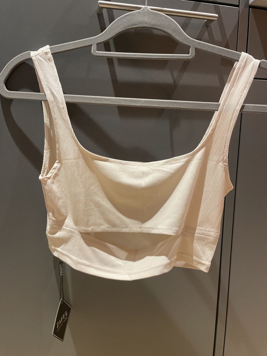 Zaful Tops: Beiges Crop Top von Zaful, Gr. S – Neu und originalverpackt aus Arbon von llaauraa 3