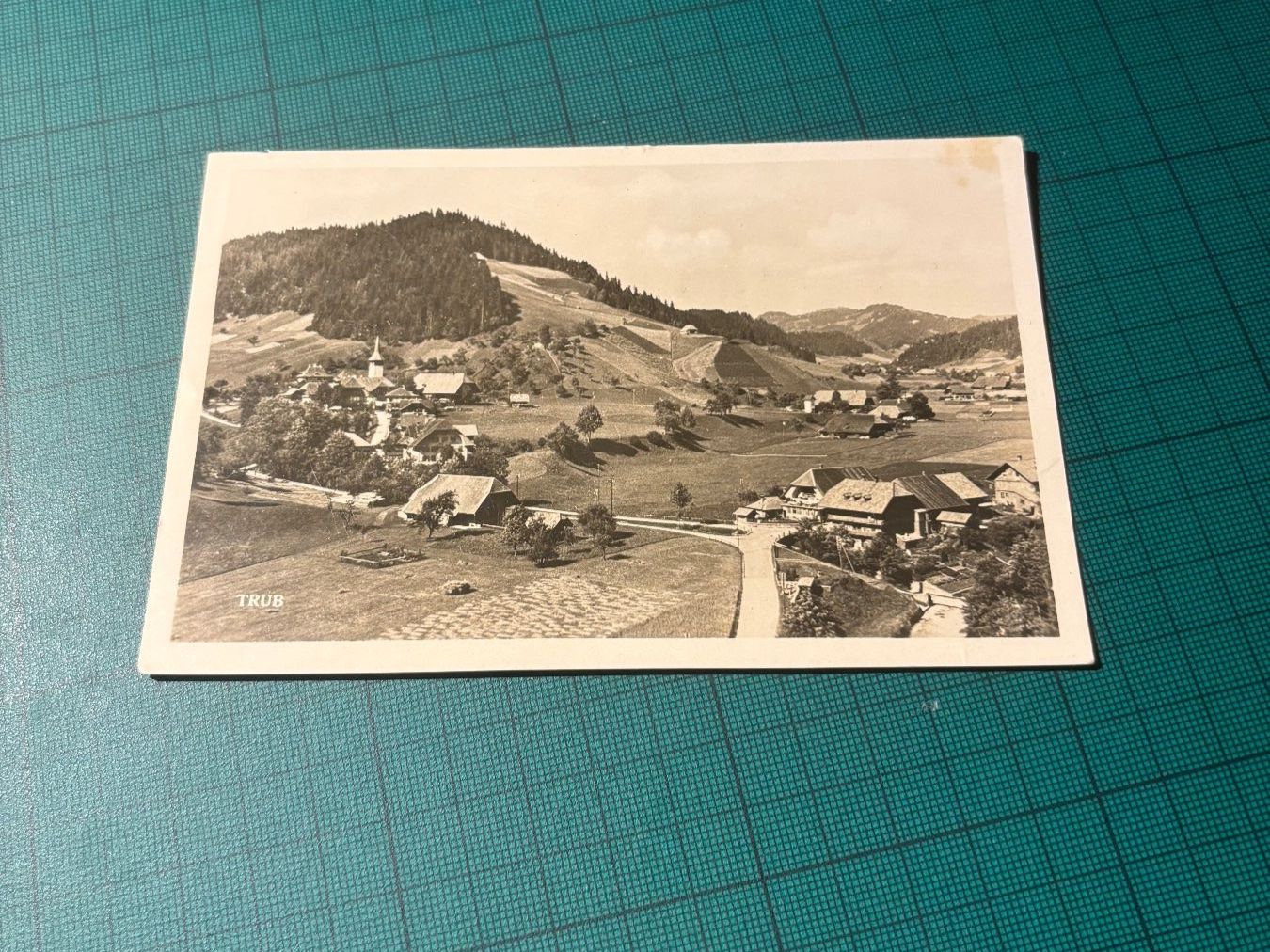 Ansichtskarten: AK TRUB i.E. 1945. – Gebraucht aus Utzenstorf von Rose0303