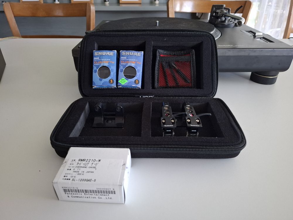Shure M44G Set (inkl. N-44G, Technics Headshells, Case) (Gebraucht) in ...