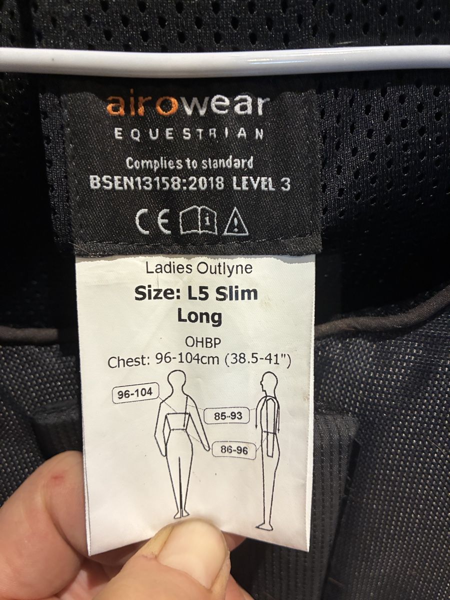 Schutz & Schoner: Level 3 Airowear Sturzweste Gr L – Gebraucht aus Hittnau von darcy88 3