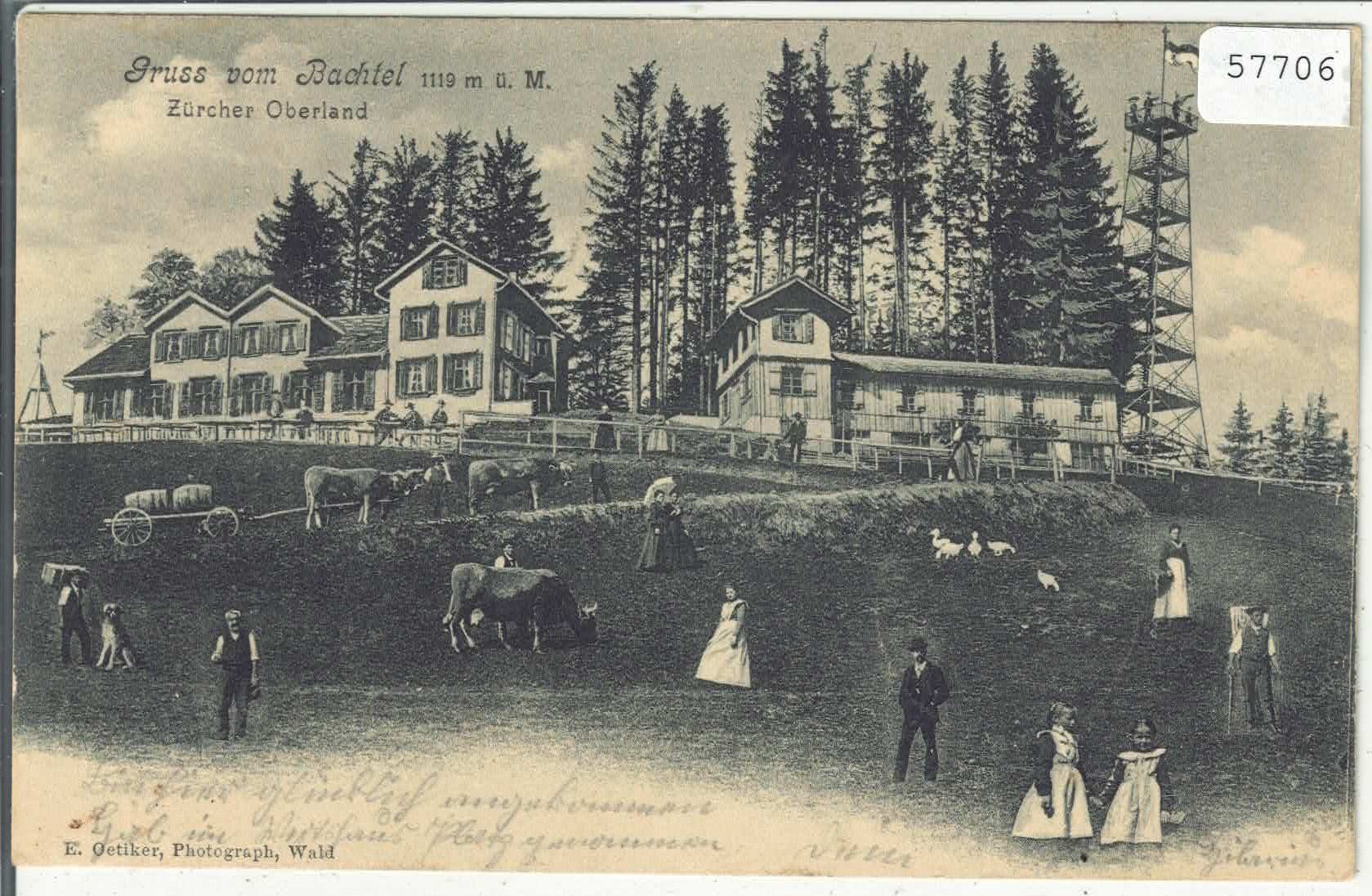 Cartes postales: Gruss vom Bachtel - animee – D'occasion à Ettingen par Kartenplanet