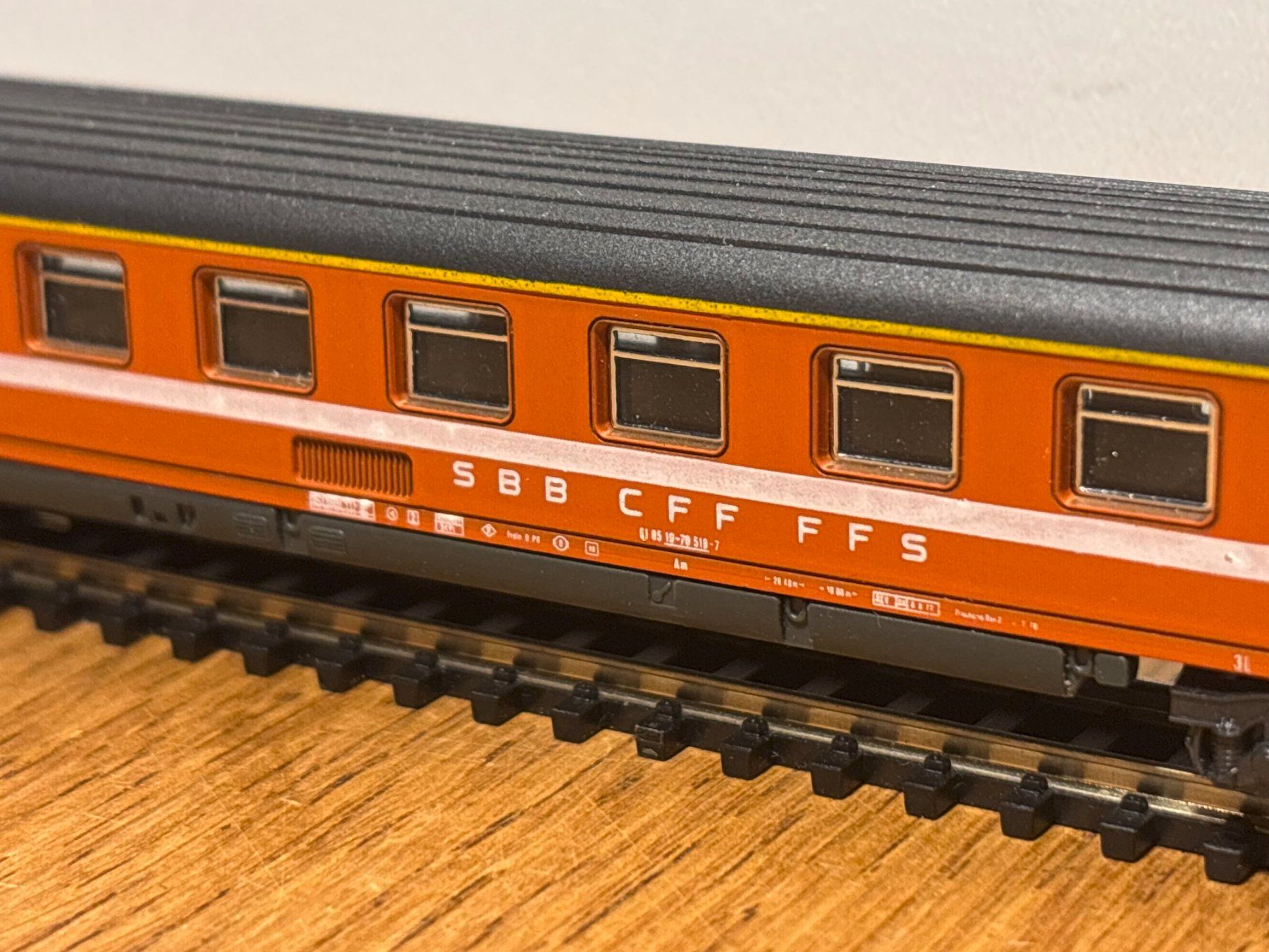Modellini di ferrovie: G618: SBB Personenwagen (Spur N) – Usato da Birsfelden venduto da Birs_25 2