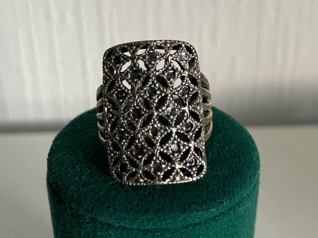 Anelli: Bague en argent 925  8,35g taille 56 – Usato da Peseux venduto da Chimon59 2
