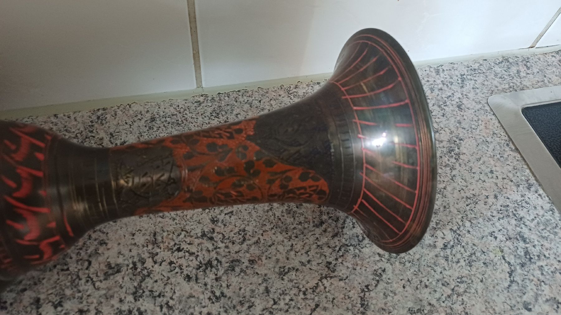 Vasi & Recipienti: Schöne verzierte Vase – Usato da Flawil venduto da Pinkmalibu 4