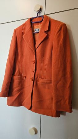 Giacca cashmere arancione tg.44 ITA Le Full