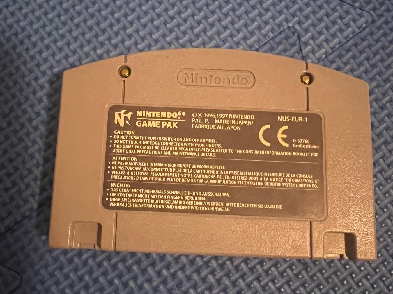 Nintendo Giochi: Fifa 99 N64 / Nintendo 64 – Usato da Gossau SG venduto da schlitzerdemon 1