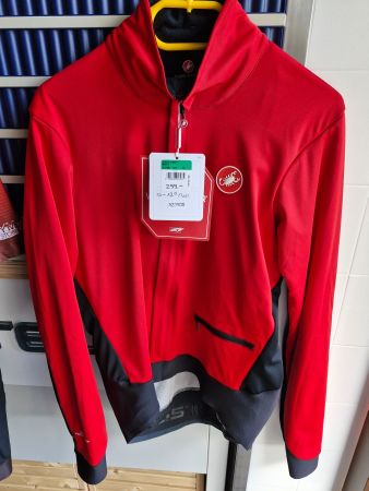 Neue Herren-Velojacke Marke Castelli, "Alpha Jacket", Gr. XL