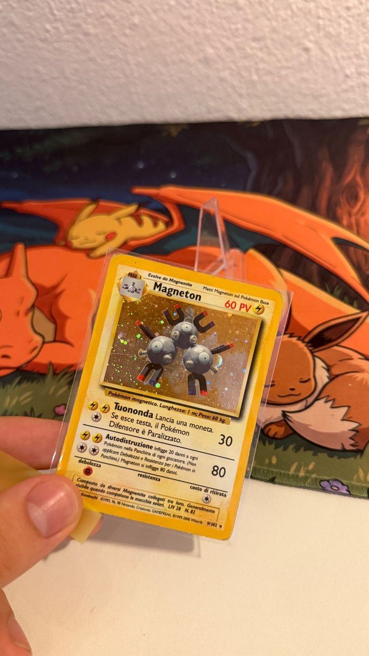 Pokémon Carte collezionabili: 1999 Pokemon Magneton Holo 9/102 Base Set – Usato da Dübendorf venduto da Simplysimi 2