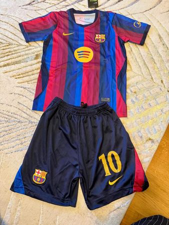 Lamine Yamal Barcelona für Kids Fussballtrikot