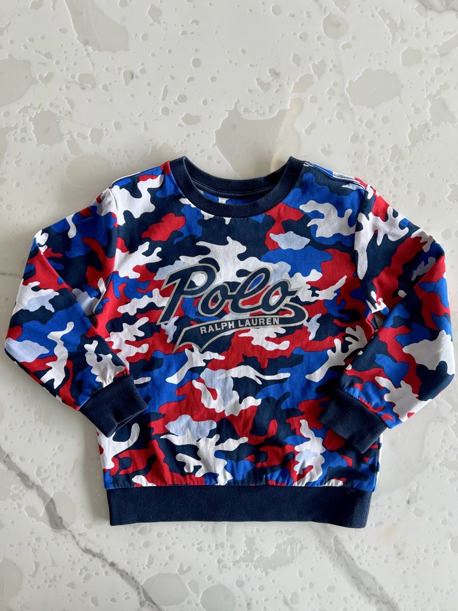 Ralph Lauren Maglioni & Felpe: Sweat Ralph Lauren camouflage taille 6 garçon – Usato da Zug venduto da ama_fgg6