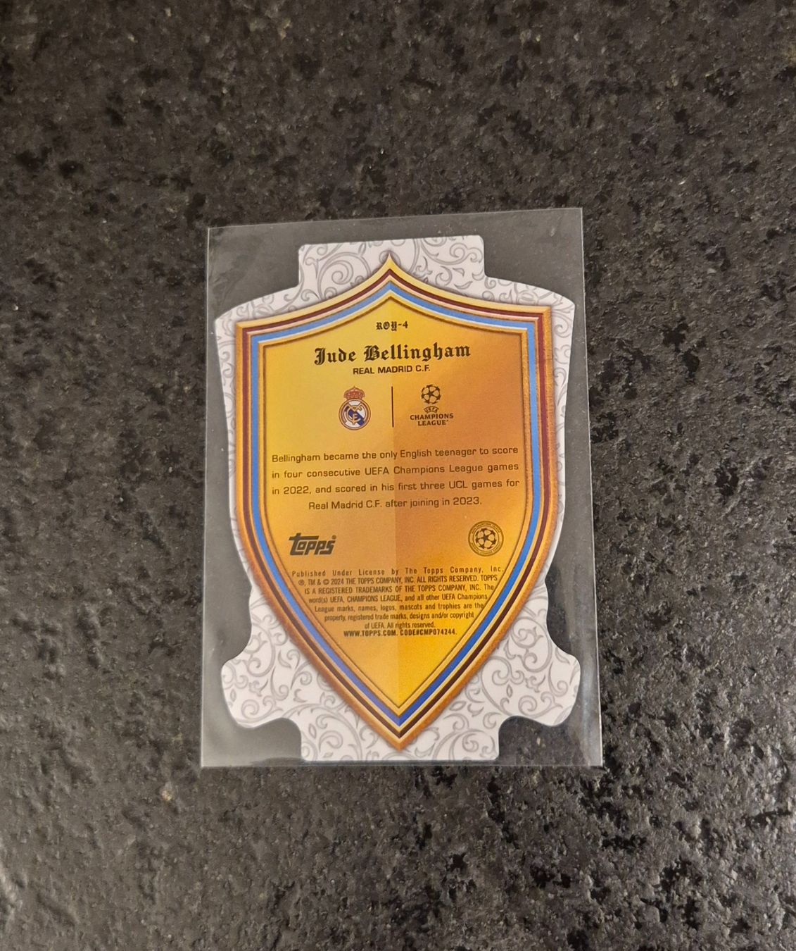 Topps Carte collezionabili: Jude Bellingham - Real Madrid - Topps – Nuovo (secondo la descrizione) da Burg AG venduto da Danoe 1