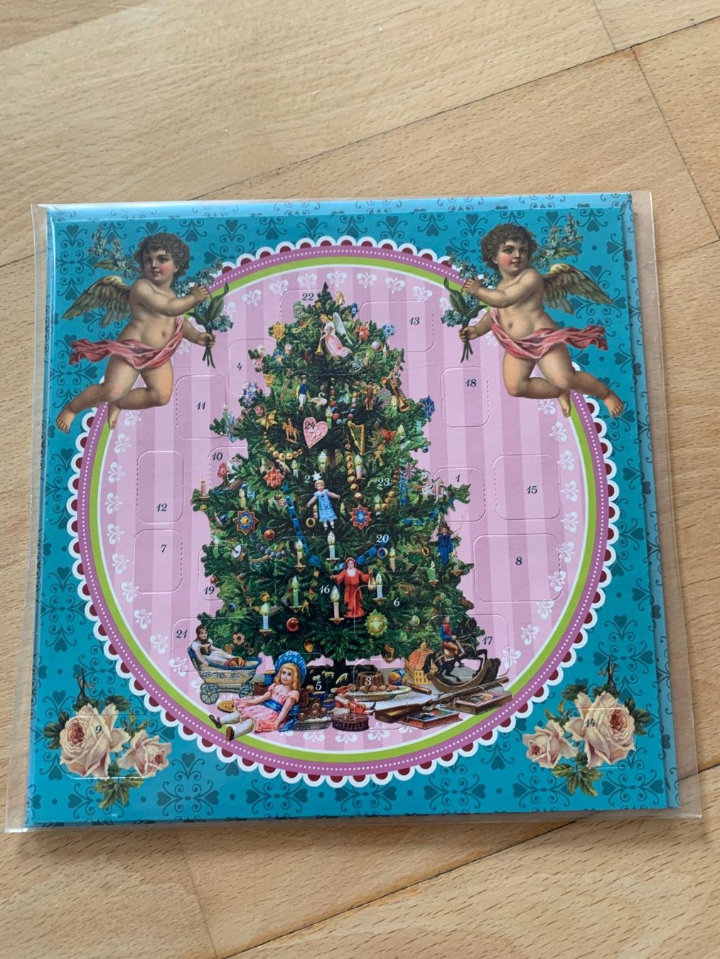 Kalender: 10 wunderschöne Advntskalender Karten, 17cm x 17cm – Neu und originalverpackt aus Worb von farben20zauber 2