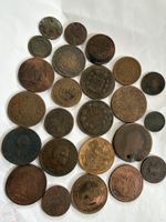 Pièces de monnaie bronze & cuivre