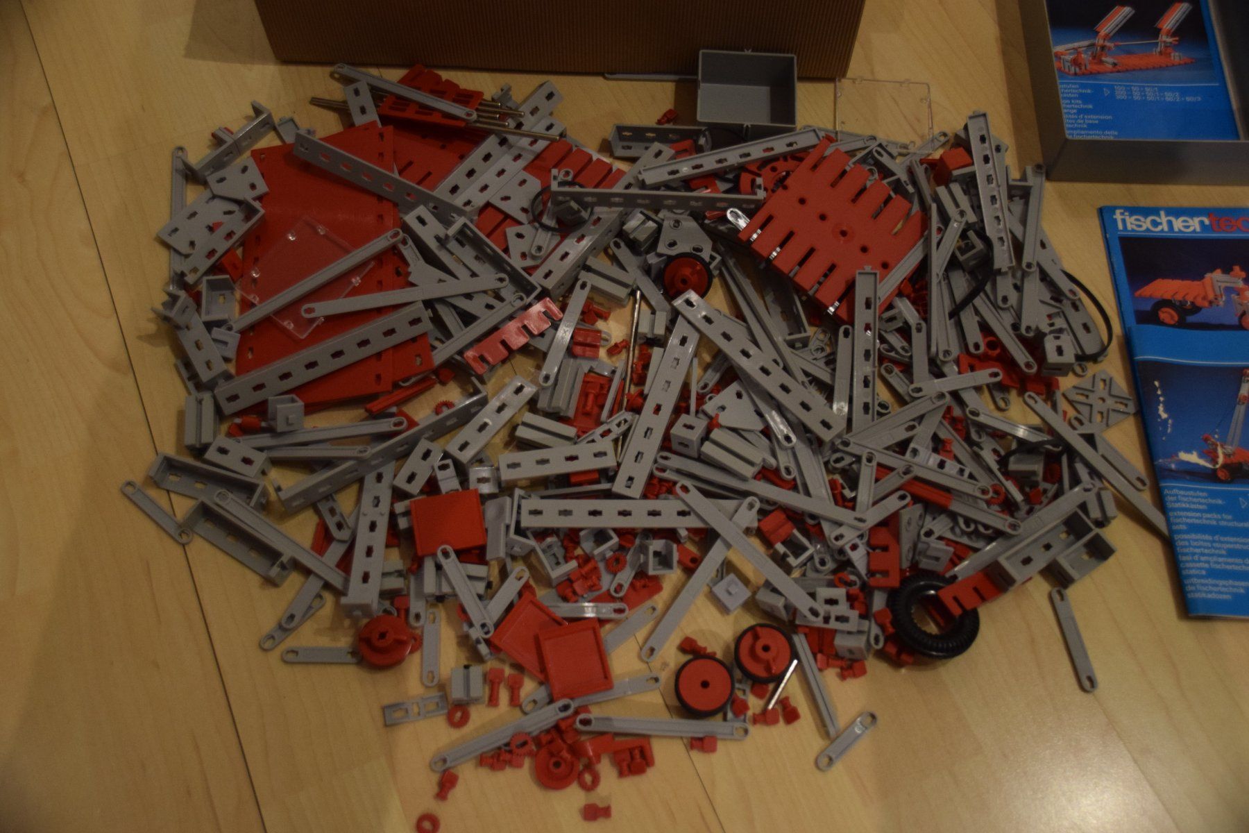 Fischer Baukästen: Fischertechnik Konvolut 4 Sets, 50/1, 50S, Vintage! – Gebraucht aus Rüti ZH von Mei996 1