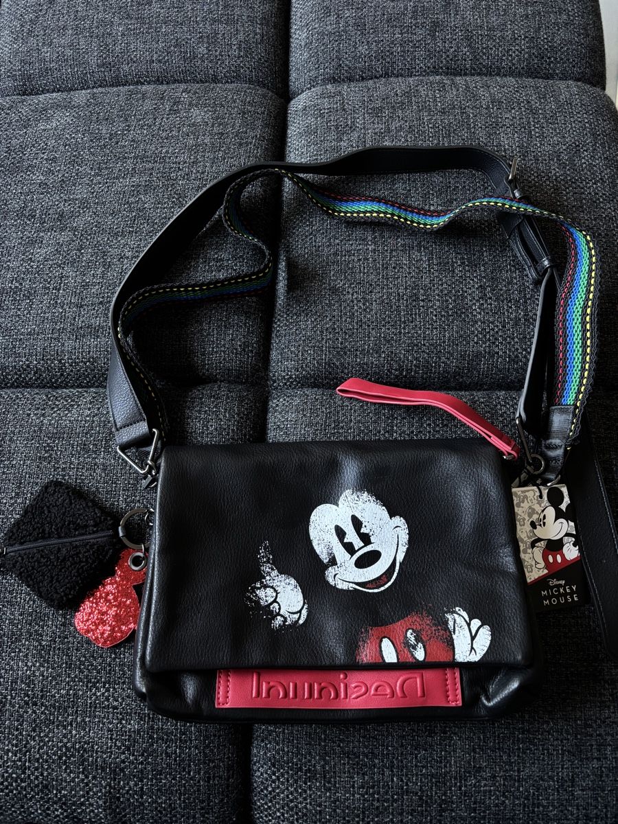 Desigual Borse: Neue Mickey-Mouse-Tasche von Desigual – Nuovo e nell'imballaggio originale da Winterthur venduto da padeter
