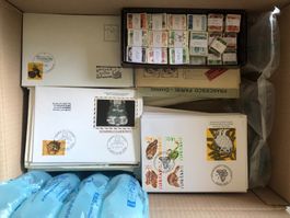 CH: ein Schachtel voll / carton plein (XXX FDC...)