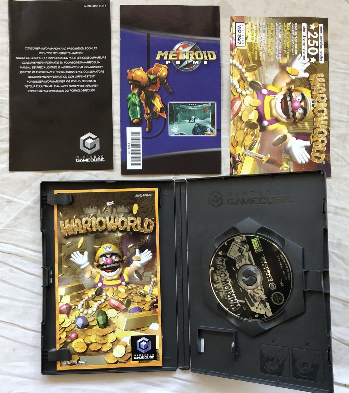 Nintendo Jeux: Nintendo GameCube - WARIOWORLD - PAL – Défectueux à Schaffhausen par durruti 1