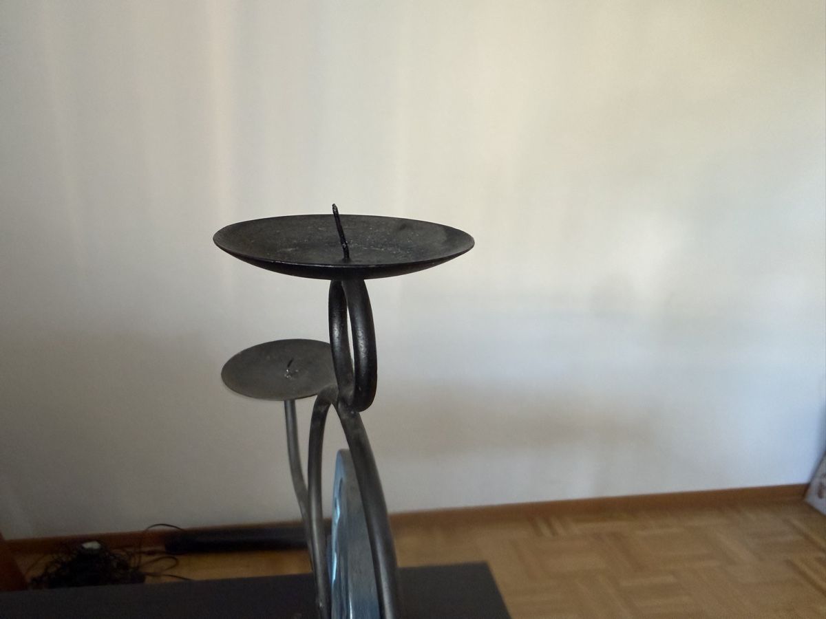 Kerzenständer: Candelabro in metallo con sole e lune – Gebraucht aus S. Pietro von fil_yhb9 1