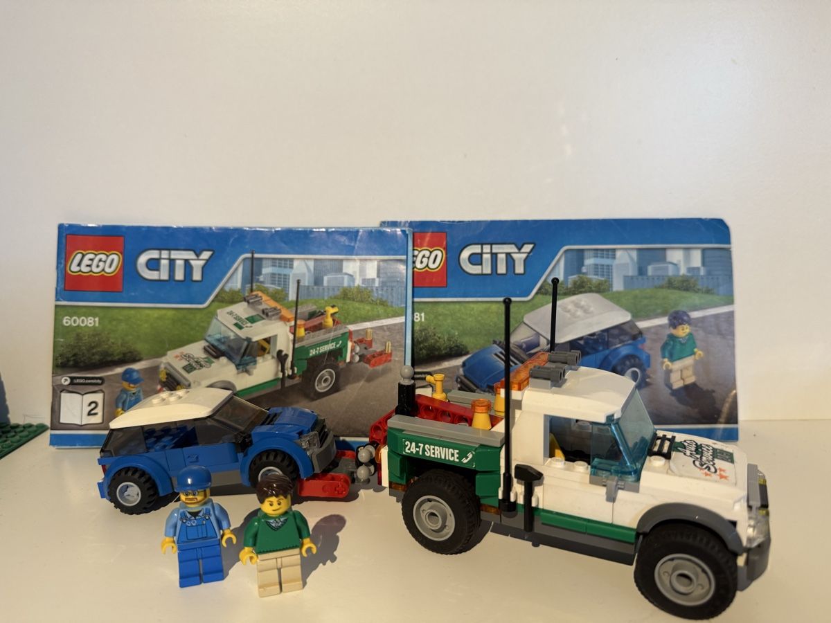 Lego Jouets: LEGO 60081 Abschleppwagen mit Auto – D'occasion à Fischingen par Franiel2013 1