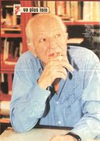 Jules Dassin 1911-2008 Autogramm Magazinbild 20x30cm
