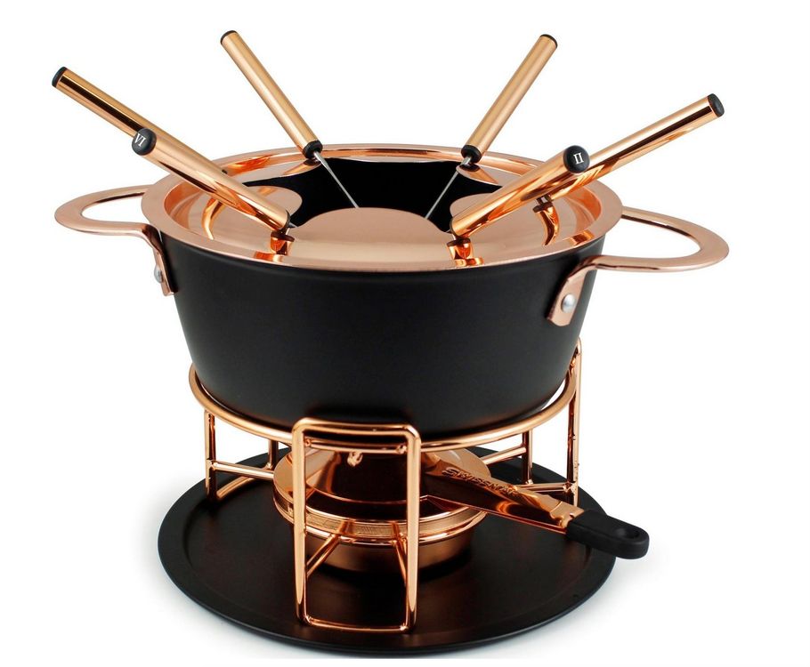 Swissmar Gruyère 9 Piece Cheese Fondue Set