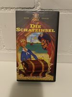 VHS Kassette Die Schatzinsel Trickfilm Slam Gold