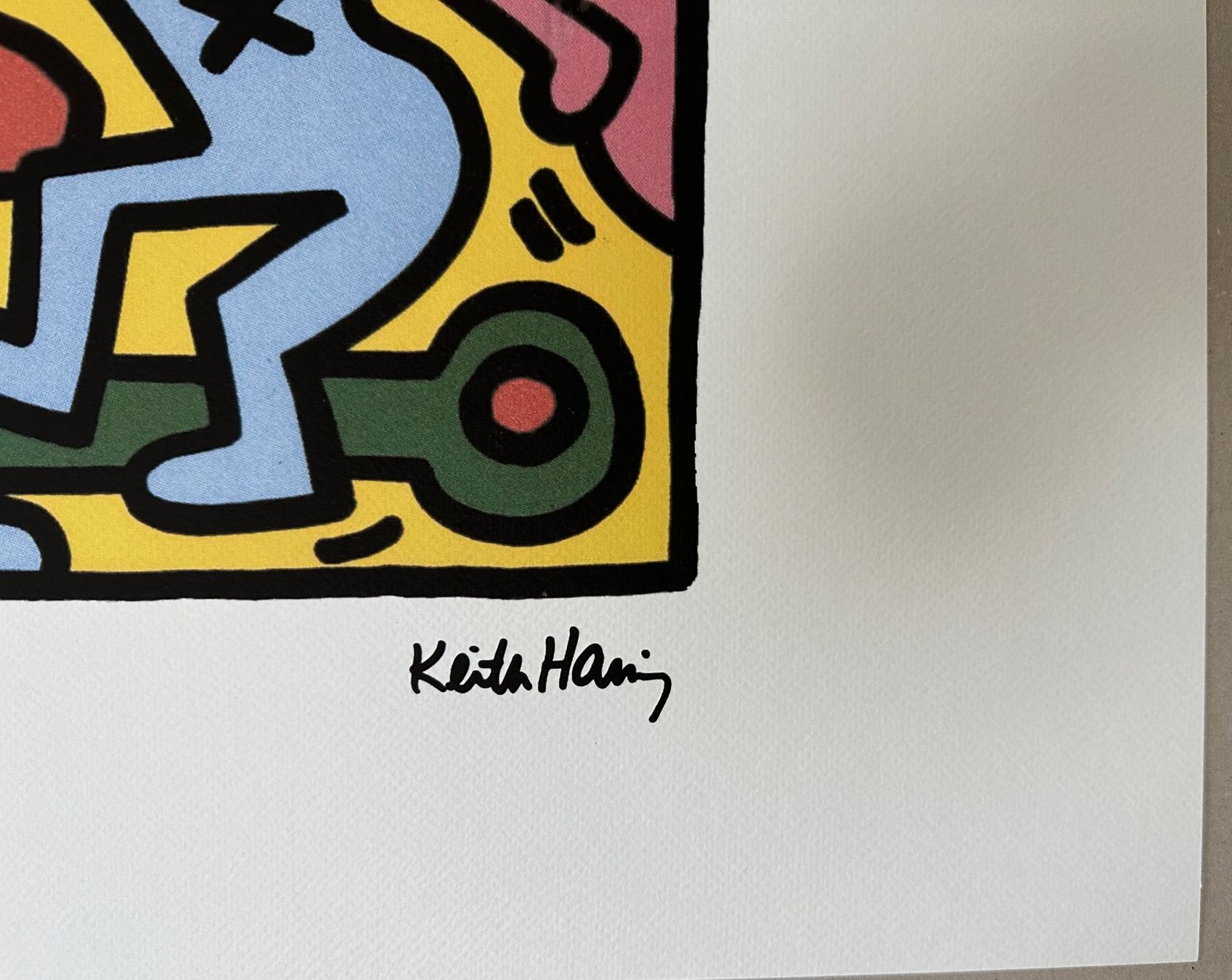 Dipinti: Keith Haring: Untitled, POP Art 50/150 – Nuovo (secondo la descrizione) da Meilen venduto da Smgdesign 2
