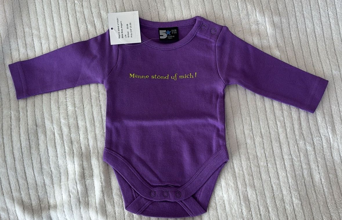 Biancheria intima: Sterneföifi Body Gr. 50/56 – Nuovo e nell'imballaggio originale da Oberegg venduto da MR-shop