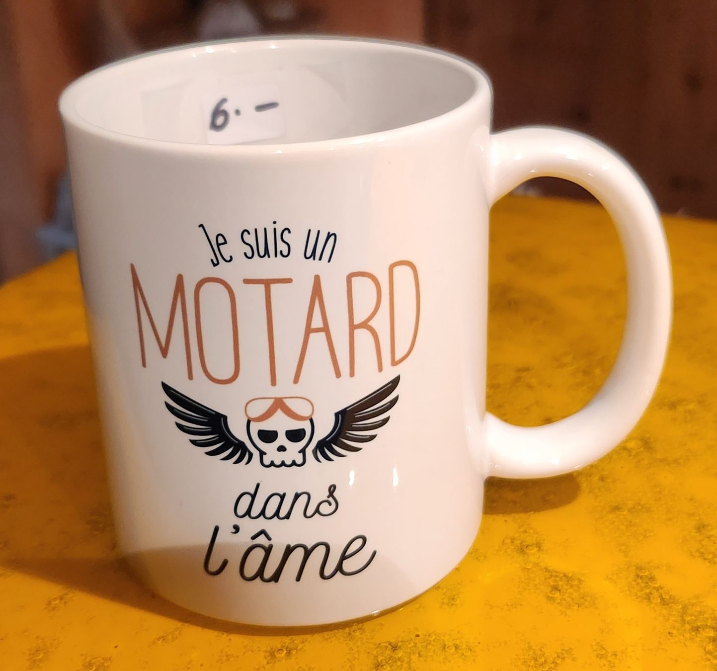 Tazze: Mug "Motard dans l'âme" - Cadeau idéal – Nuovo (secondo la descrizione) da Pringy venduto da baby4you260649