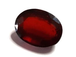 1x Grenat HESSONITE 17x12 mm - Valeur 167.- Fr.