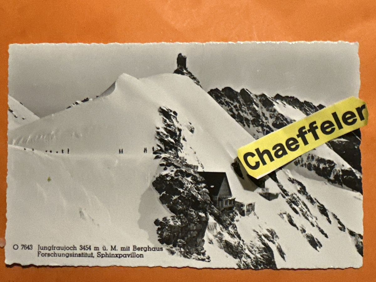 Cartoline postali: Alte Ansichtskarte Jungfraujoch, mit, Berghaus – Difettoso da Zürich venduto da Chaeffeler