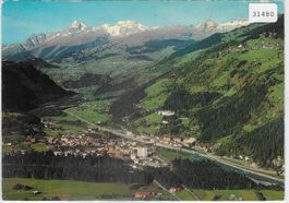 Illanz/Glion die erste Stadt am Rhein