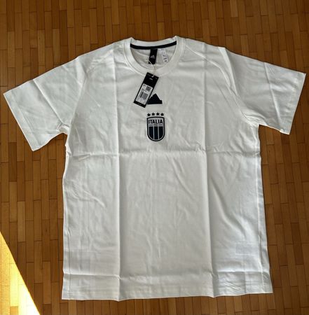 New!Adidas Italy FIGC T-shirt