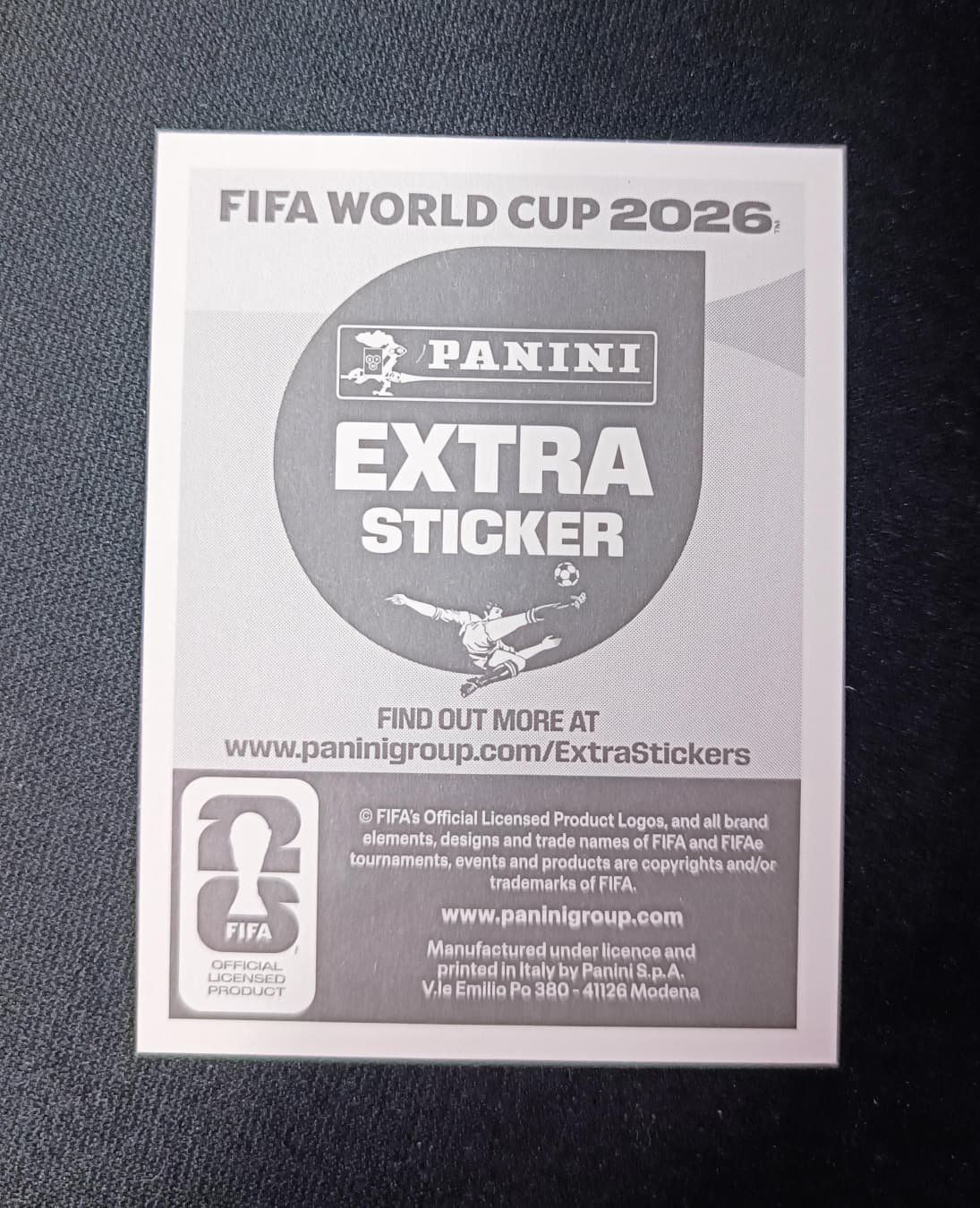 Panini Carte collezionabili: Panini WM 2026 - Extra Sticker - Luka Modric - Regular – Nuovo (secondo la descrizione) da St. Margrethen SG venduto da pegiiii 1