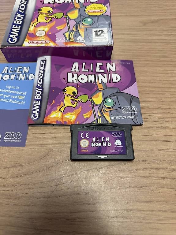 Giochi: Jeu GBA Alien Hominid + Boîte + Notice  – Usato da Genève venduto da Mana1205 3