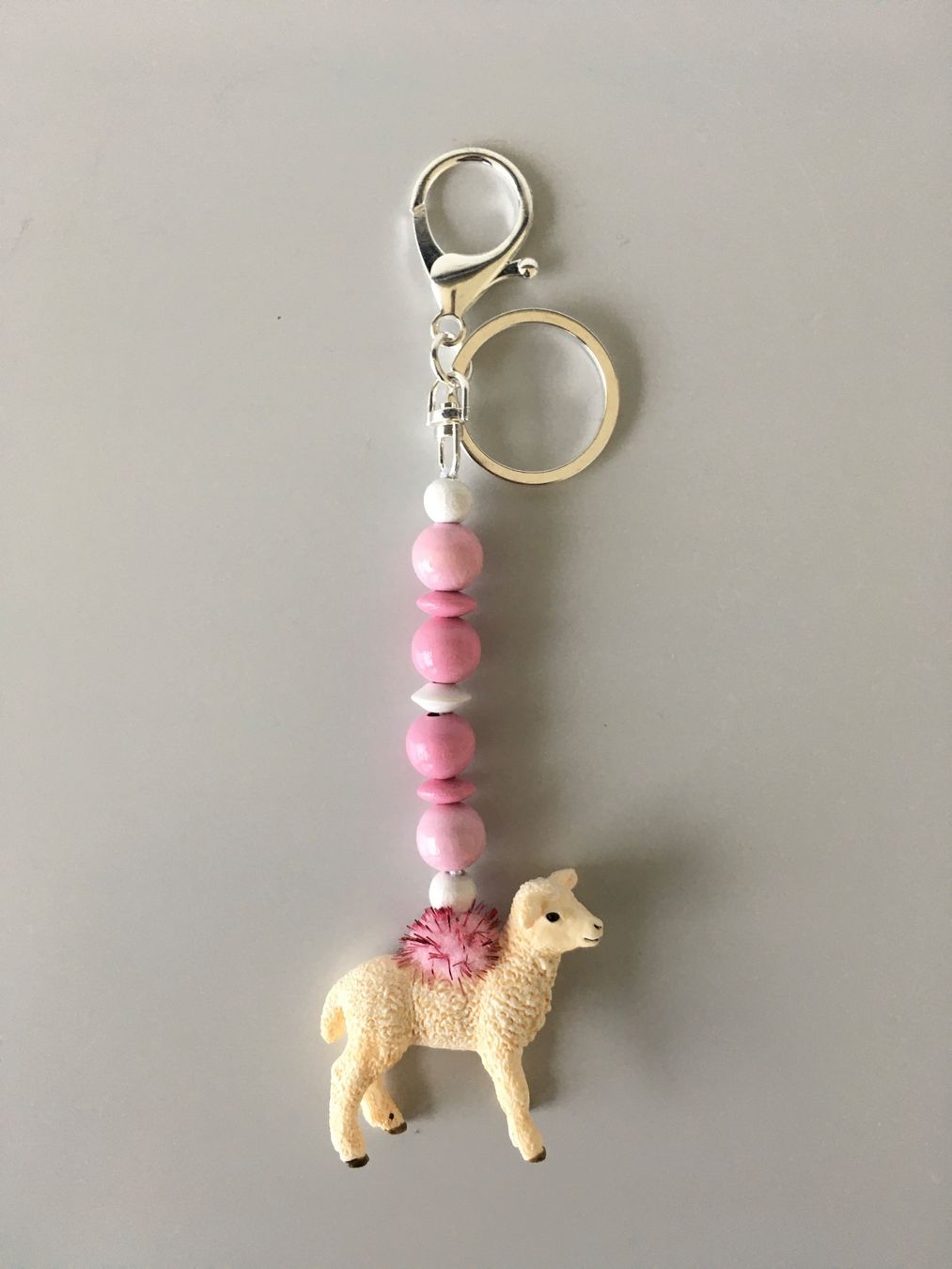 Portachiavi: SCHLEICH Schlüssel Anhänger Lamm Schaf – Nuovo e nell'imballaggio originale da Zollikofen venduto da poppala