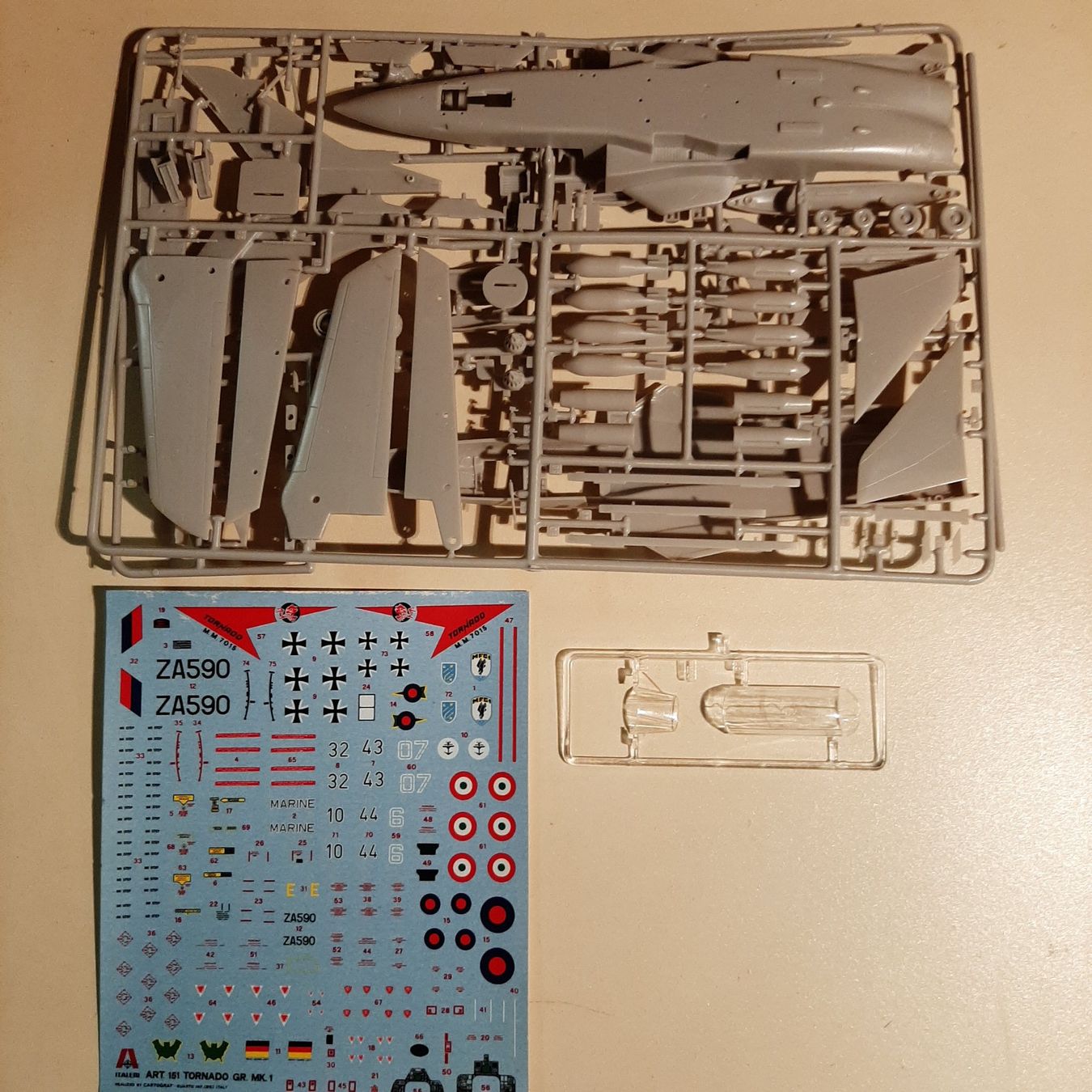 Italeri Kit di modellismo & Modellini statici: 2927 ... Panavia Tornado GR. Mk I ... Italeri 151 – Usato da Bonstetten venduto da Benibanny59 3