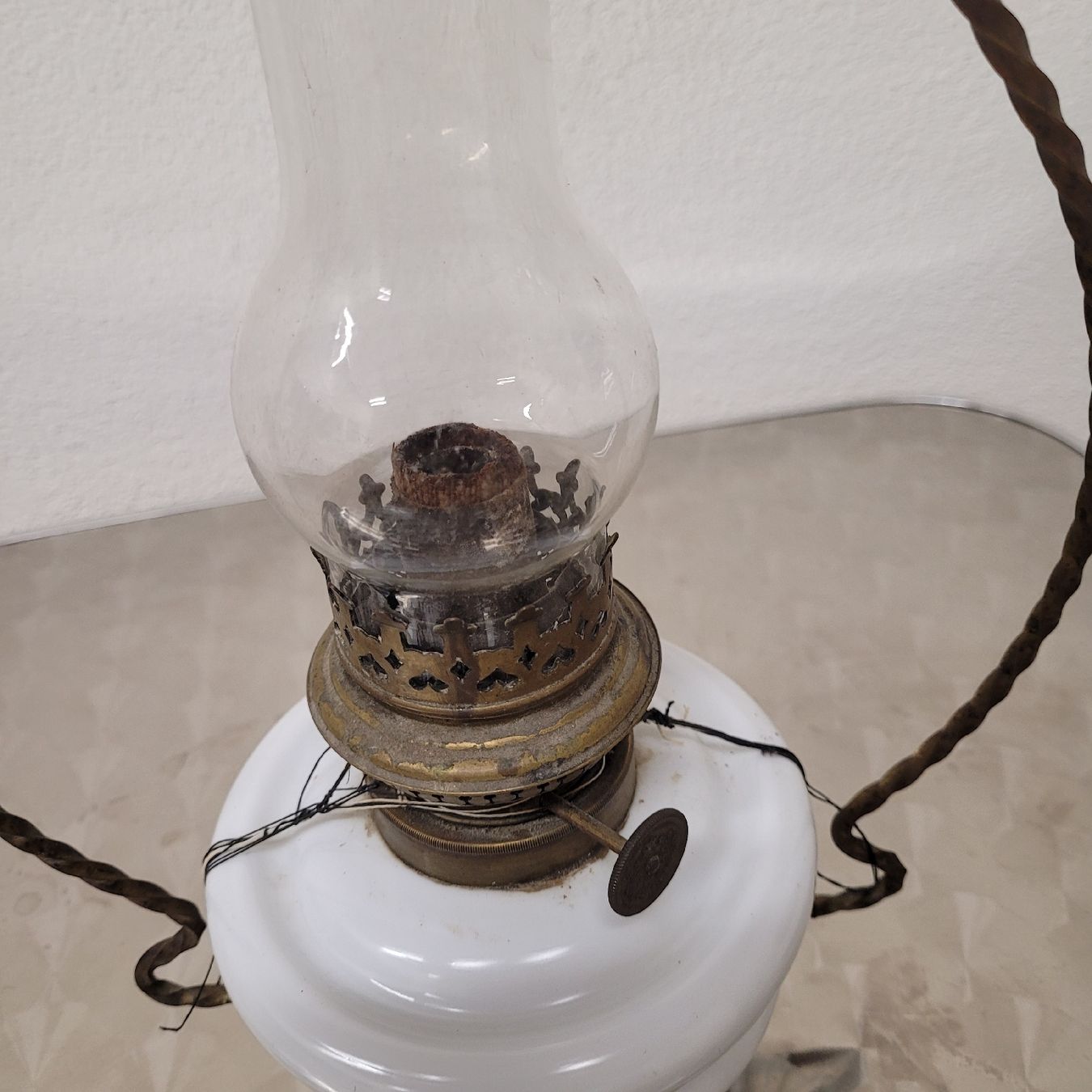 Lampen: alte antike petrollampe – Gebraucht aus Reichenburg von AK307 4