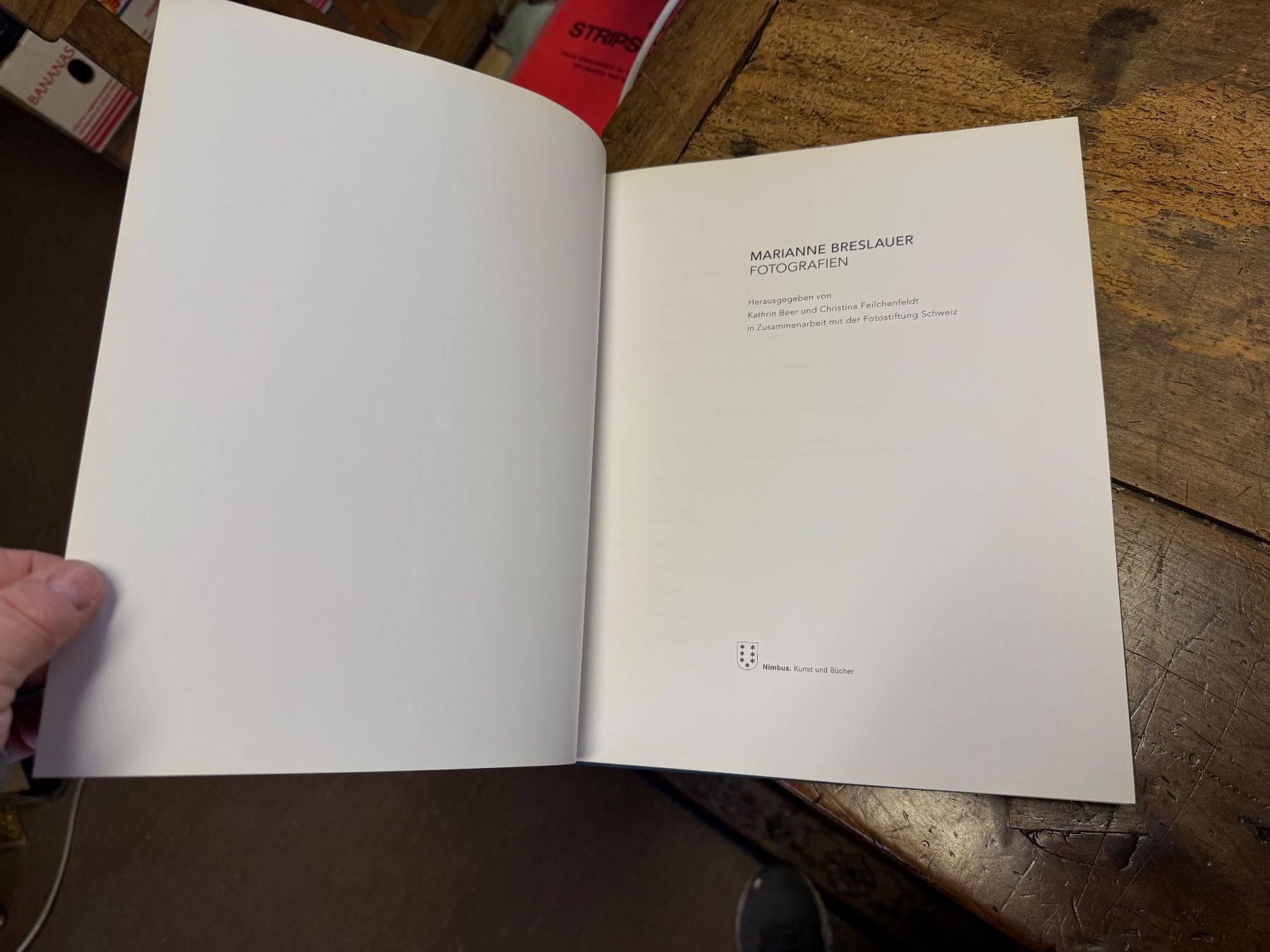 Libri: Marianne BRESLAUER Fotografien – Usato da Bern venduto da Jwpm66 1