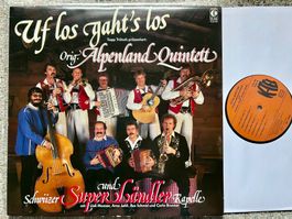 Orig. Alpenland Quintett Carlo Brunner Res Schmid LP🛀