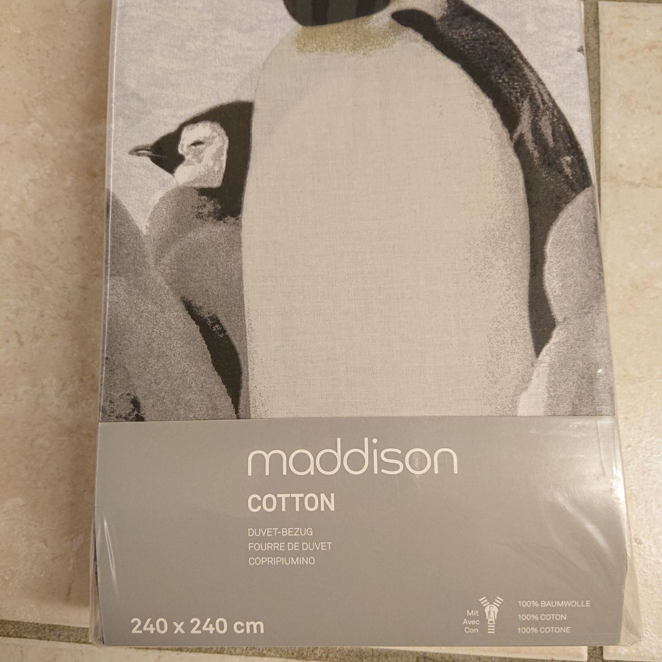 Biancheria da letto: DUVET - BEZUG MADDISON 240 x 240 – Nuovo e nell'imballaggio originale da Bottmingen venduto da Pidi0 1